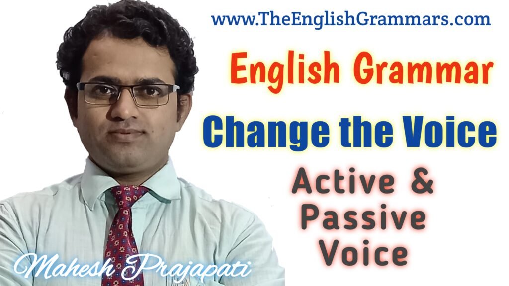 change the voice