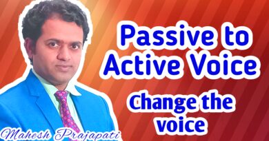 Passive to active voice
