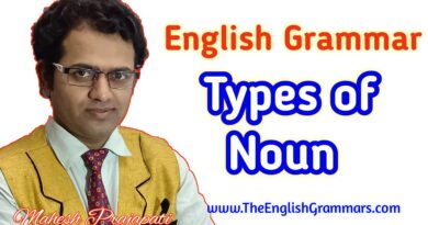 types of noun